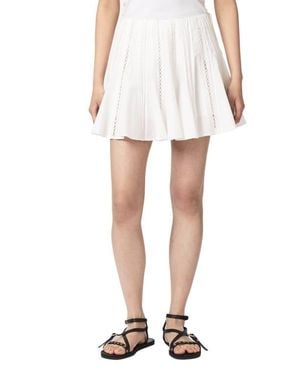 AllSaints Frances Miniskirt - White