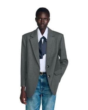 Sandro Suit Jacket - Blue