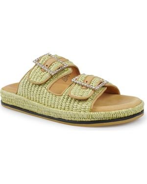 Zigi Artisan Reedie Two-Strap Sandal - Green
