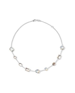 Ippolita Rock Candy Mixed Cut Station Necklace - White