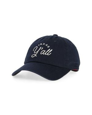 American Needle Texas Cotton Baseball Cap - Blue