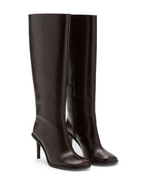 Mango Knee High Boot - Black