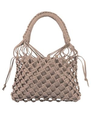 Adriana Castro La Mini Mesh Bag - Gray