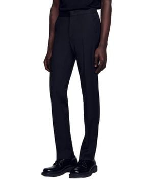 Sandro Elasticated Pants - Blue