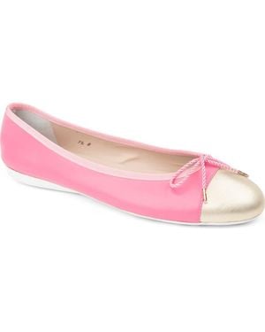 Paul Mayer Best Cap Toe Ballet Flat - Pink