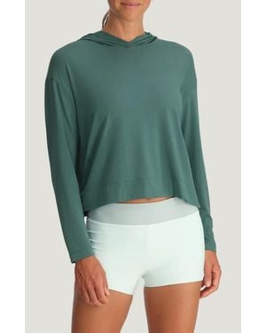Free Fly Shade Crossover Hoodie - Green