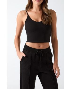 Guess Syrma Crop Top - Black