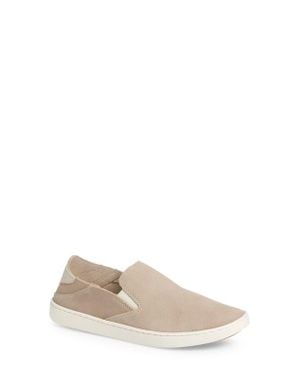 Olukai Pehuea Luxe Convertible Sneaker - Natural