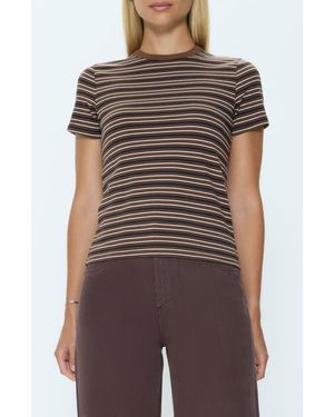 Pistola Alba Cotton T-Shirt - Brown
