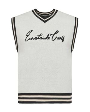 EASTSIDE GOLF Relaxed Fit Sweater Vest - Gray