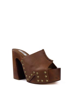 Zigi Yama Platform Slide Sandal - Brown