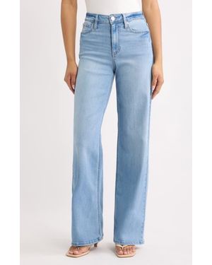 YMI High Waist Wide Leg Jeans - Blue