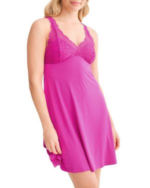 Fleur't Belle Poque Racerback Chemise - Pink