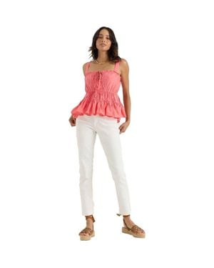 Calypso St. Barth Lola Top - Red