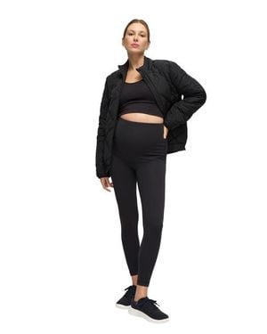 Ingrid & Isabel Grow With You Puffer Maternity Jacket - Black