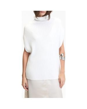 DELUC Marlon Turtleneck Sweater - White
