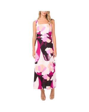 green satin asymmetrical dress Vince