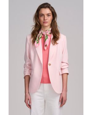 Elle Collection One Button Jacket - Pink