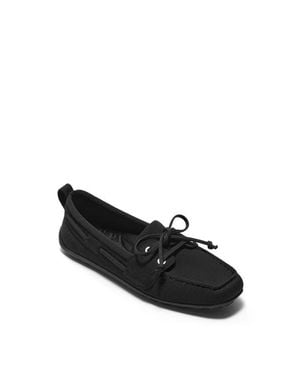 VIVAIA Square-Toe Casual Loafers - Black