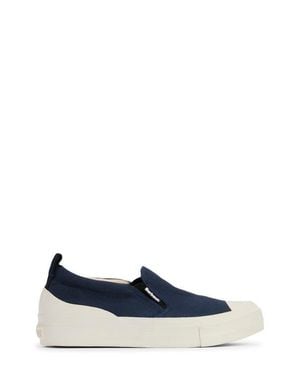 Barbour Cowan Canvas Slip-On Sneaker - Blue