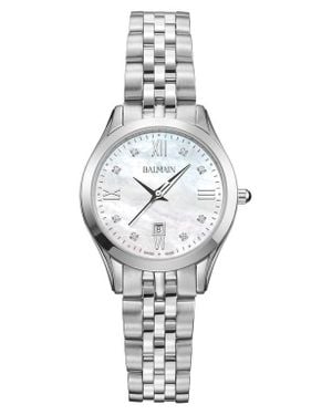 Balmain Classic R Diamond Bracelet Watch, 30Mm - Metallic