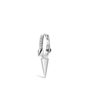 Maria Tash Triple Spike Diamond Earring - Blue