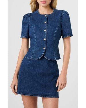 French Connection Delancey Denim Button-Up Shirt - Blue
