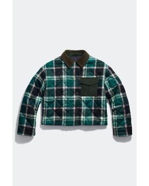 Canada Goose Terra Plaid Jacket - Green