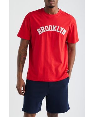 Brooklyn Industries Logo T-Shirt - Red