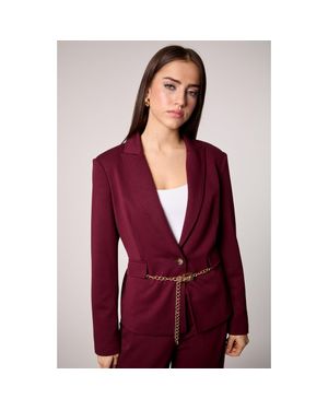 Blue Revival Taylor Belted Blazer - Blue
