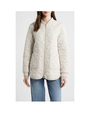 Ilse Jacobsen Art Quilted Coat - White