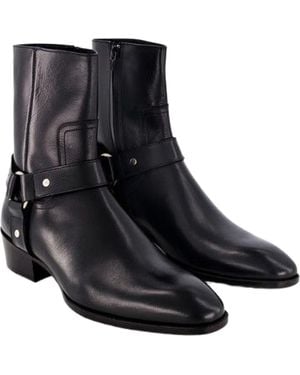Anthony Veer Sloane Harness Boot - Black
