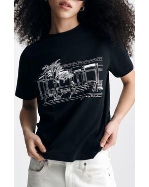 Brooklyn Industries Graphic T-Shirt - Black