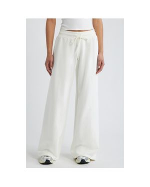 Princess Polly Dodie Wide Leg Pants - White