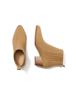 Rothy's The Western Bootie - White