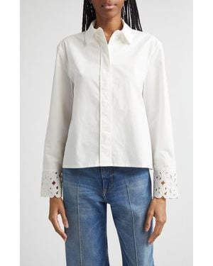 Marimekko Etevyys Keidas Button-Up Shirt - White