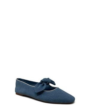 Shu Shop April Mary Jane Flat - Blue