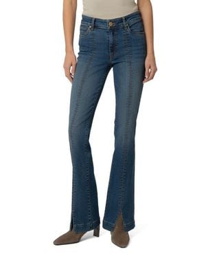 Kut From The Kloth Natalie Front Seam High Waist Bootcut Jeans - Blue