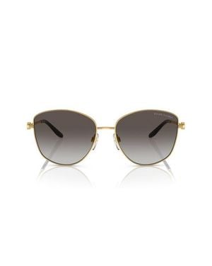 Ralph Lauren The Vivienne 59Mm Gradient Round Sunglasses - Multicolor