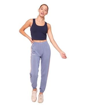 Rebody Active Homebase Fleece Sweatpants - Blue