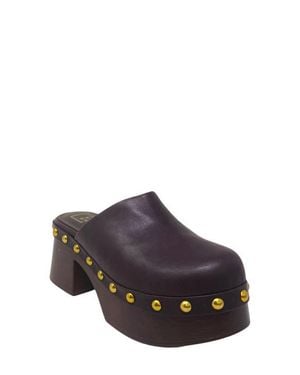 Shu Shop Lily Platform Mule - Purple