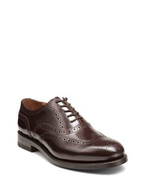 G.H. Bass & Co. Monogram Wingtip Oxford - Brown