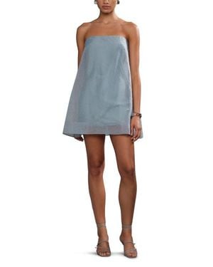 AMUR Nerida Mini Dress - Blue