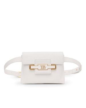 Tiannia Barnes Diamond Belt Bag - White
