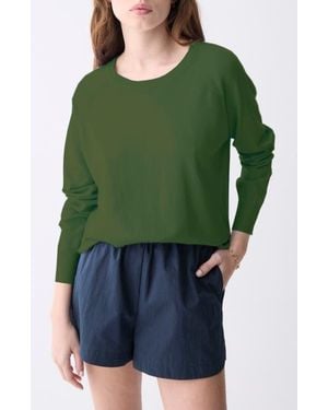 DELUC Lorriane Crewneck Sweater - Green