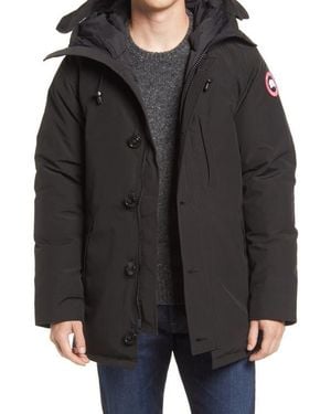 Canada Goose Chateau Slim Fit 625 Fill Down Parka - Black