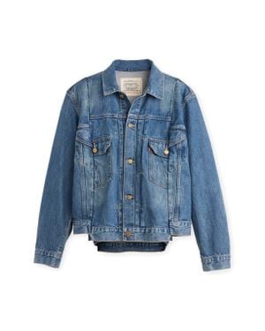 Levi's® X Sacai Women's Denim Jacket - Dark Wash | Levi's® US