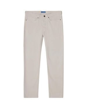 Robert Talbott Hudson Comfort Stretch 5 Pocket Pant - Gray
