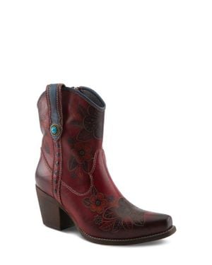 Spring Step Cahoots Western Boot - Purple