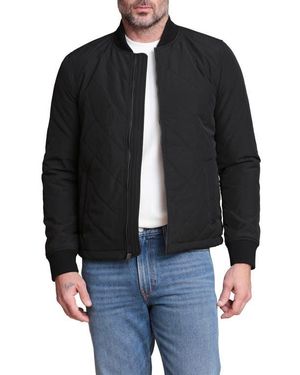 Bagatelle Quilted Bomber Jacket - Black